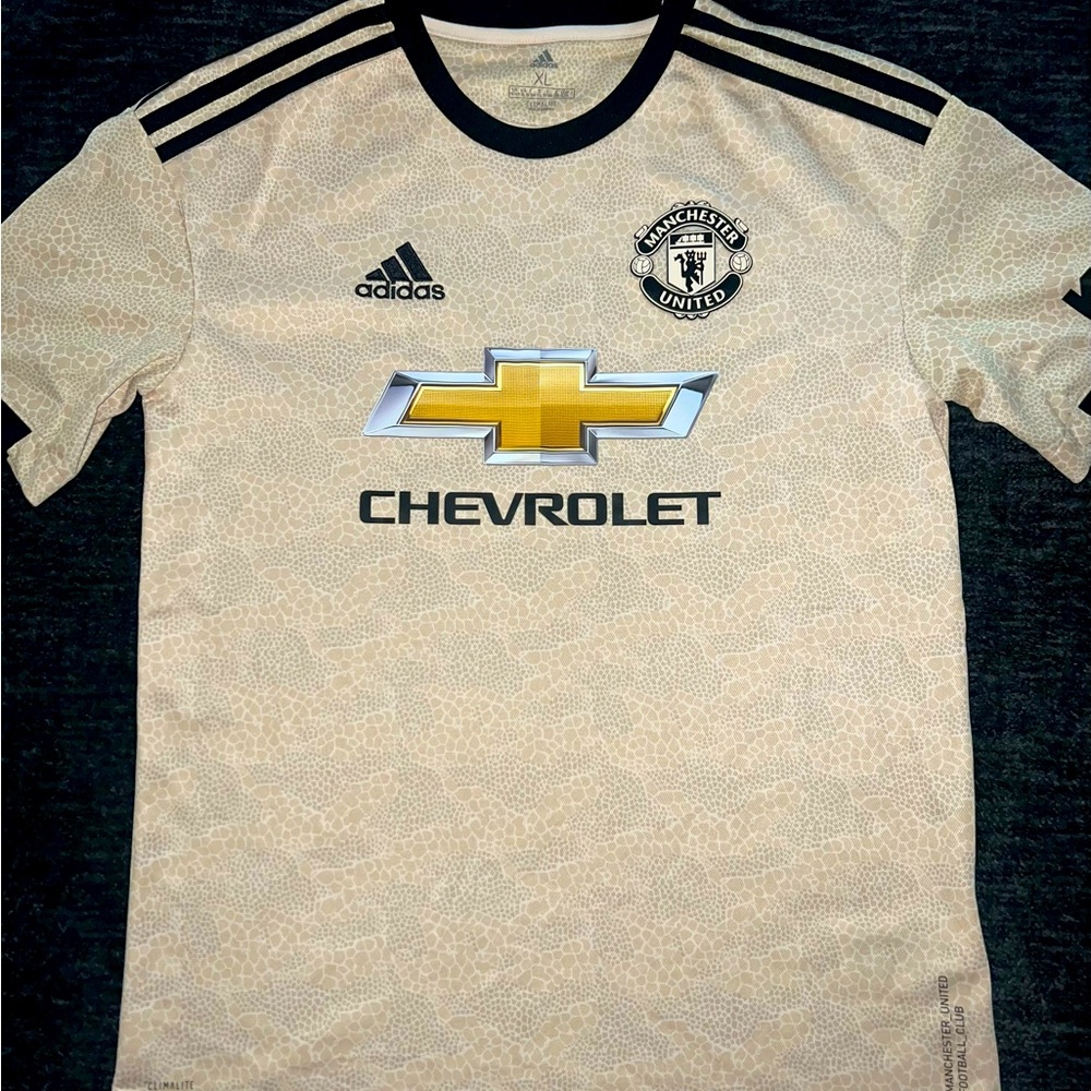 Adidas Manchester United soccer jersey